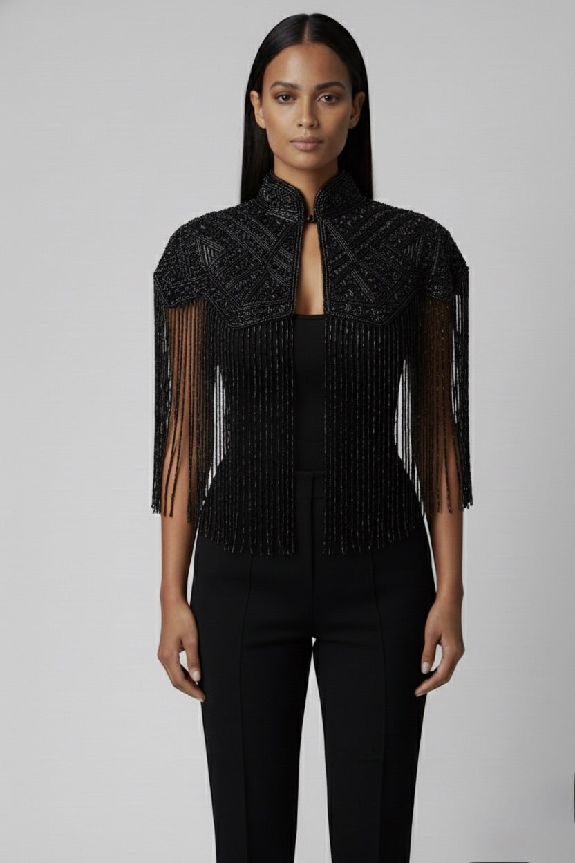 Noir Line Cape