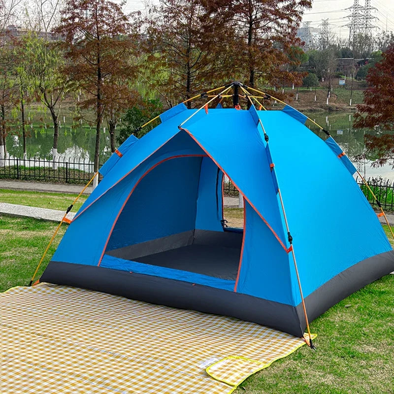 QuickSet Oasis: Auto Tent for 2-4, Rain & Sun Ready!