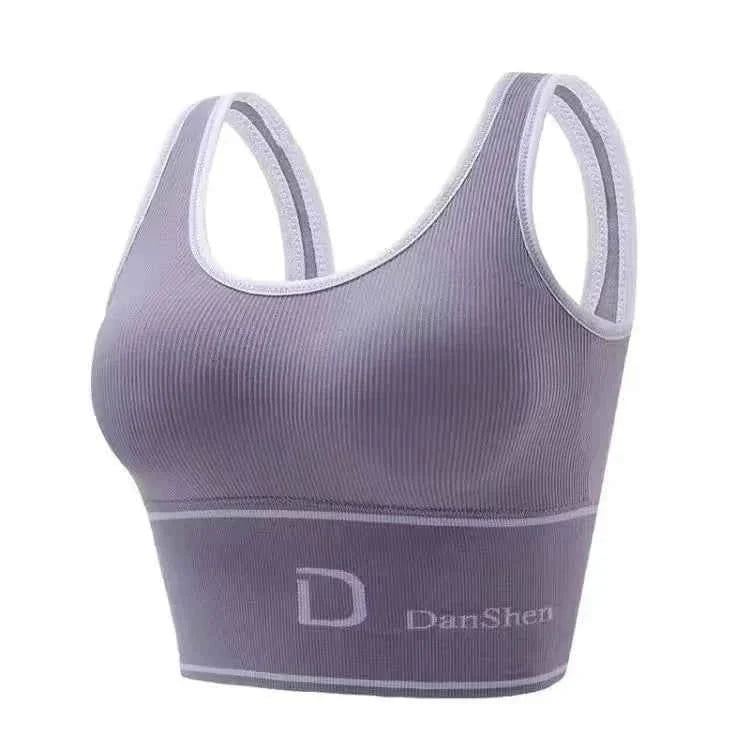 Women's Seamless Wireless Plus Size Sports Bra