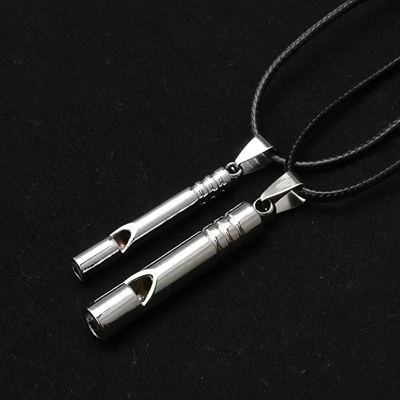1 pc Whistle Necklace Alloy Loud