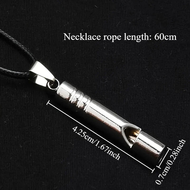 1 pc Whistle Necklace Alloy Loud
