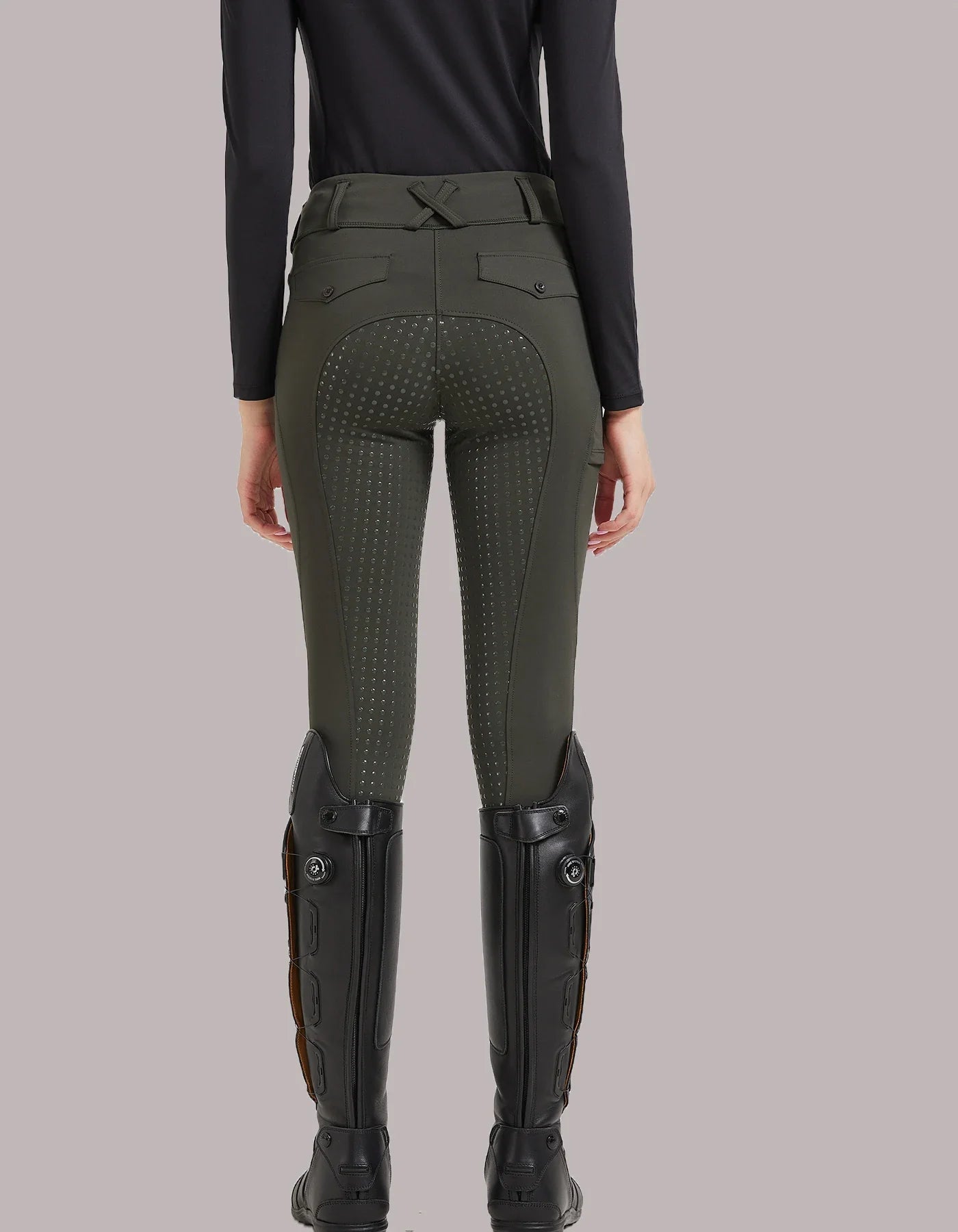 Pro Equestrian Silicone Grip Riding Pants