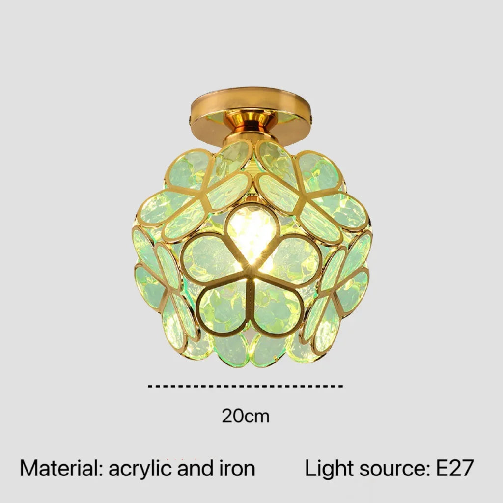 Acrylic Pendant Lamp Bedroom Decor