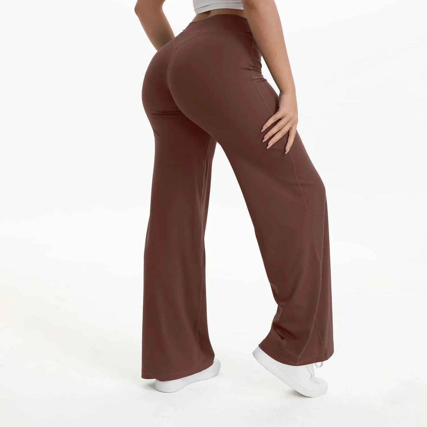 SoftMotion Women's Mid-Waist Yoga Pants