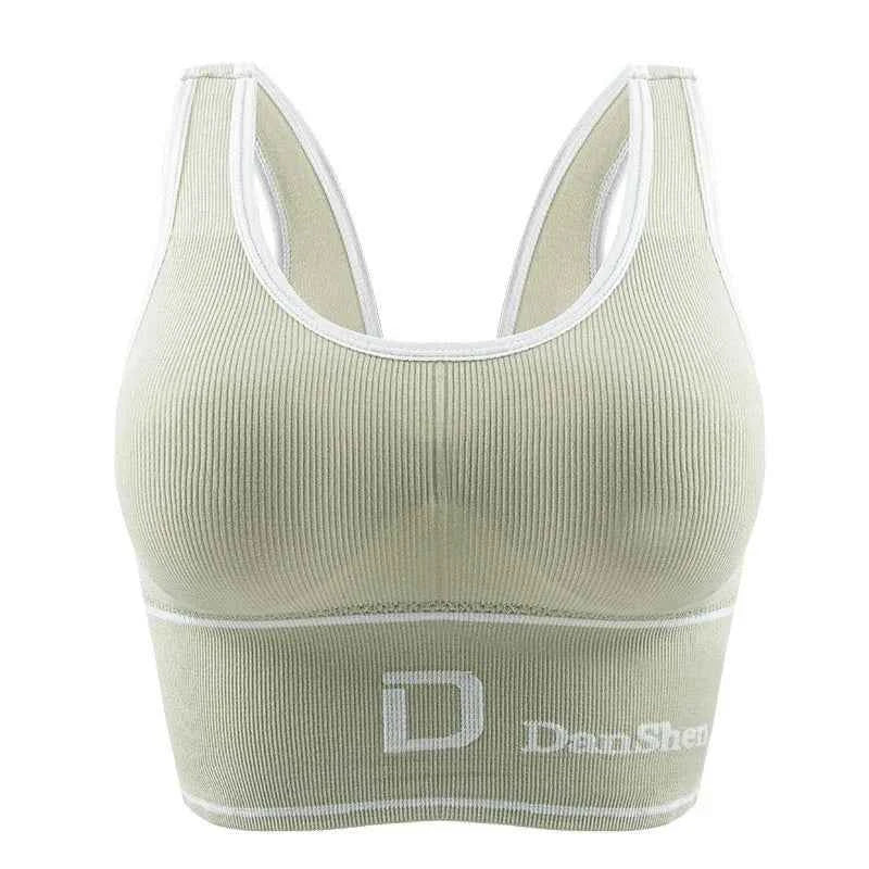 Women's Seamless Wireless Plus Size Sports Bra