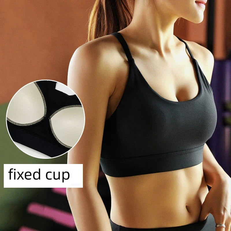 High Support Racerback Sports Bra for Women