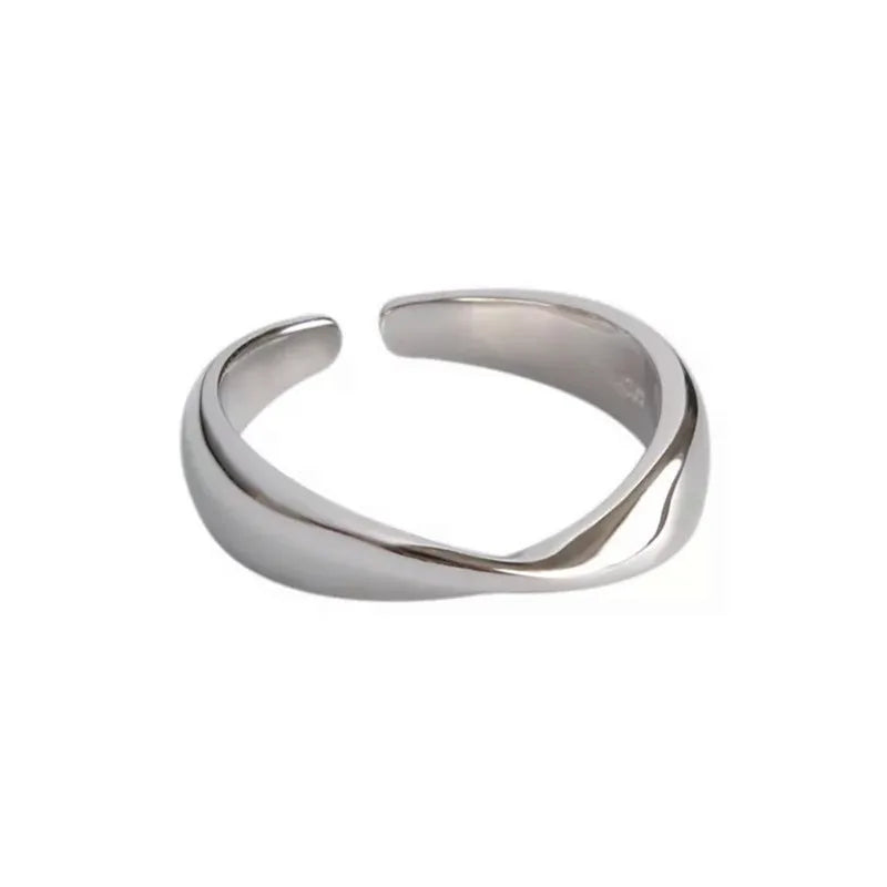 925 Silver Irregular Rings For Women Wedding Luxury Jewelry Accessories  and  Money 925 Jewellery