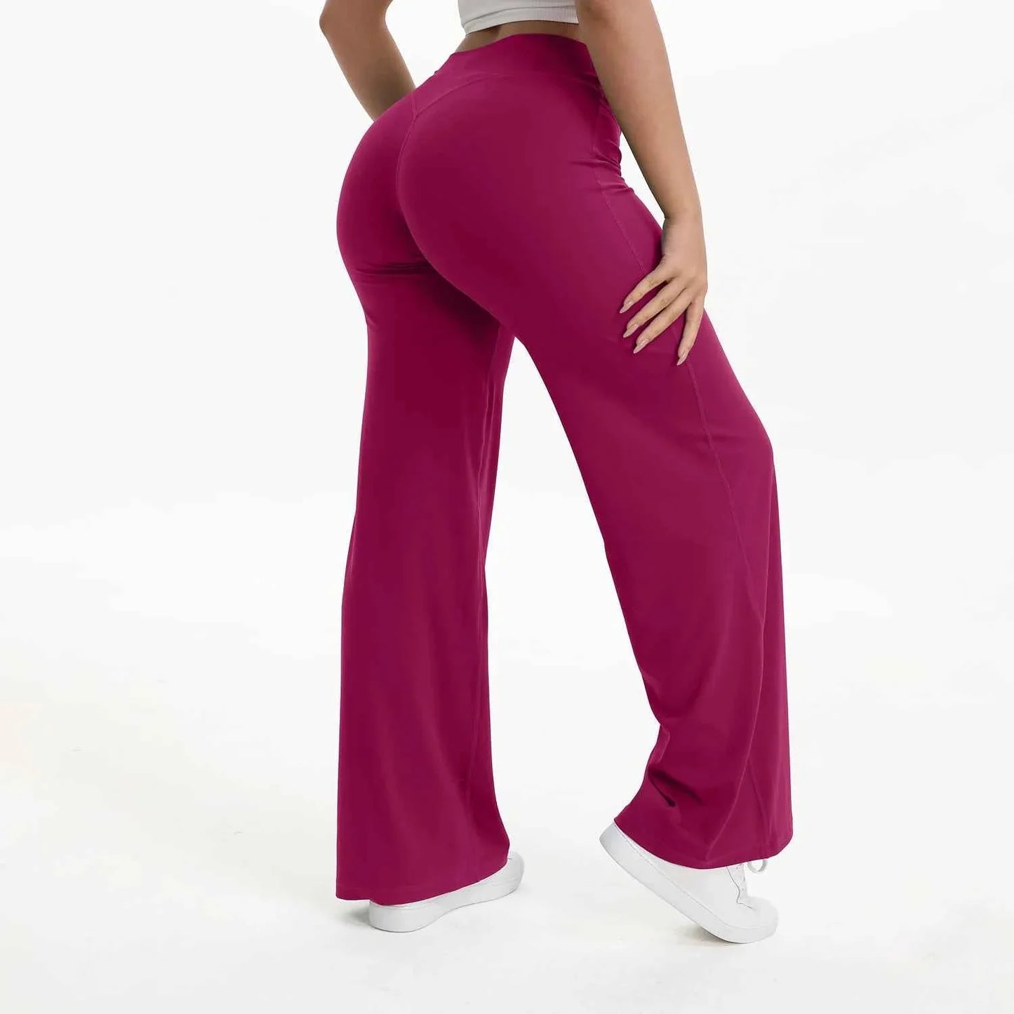 SoftMotion Women's Mid-Waist Yoga Pants