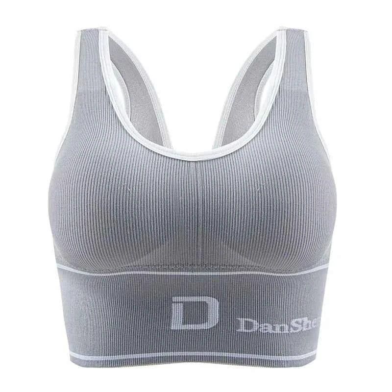 Women's Seamless Wireless Plus Size Sports Bra
