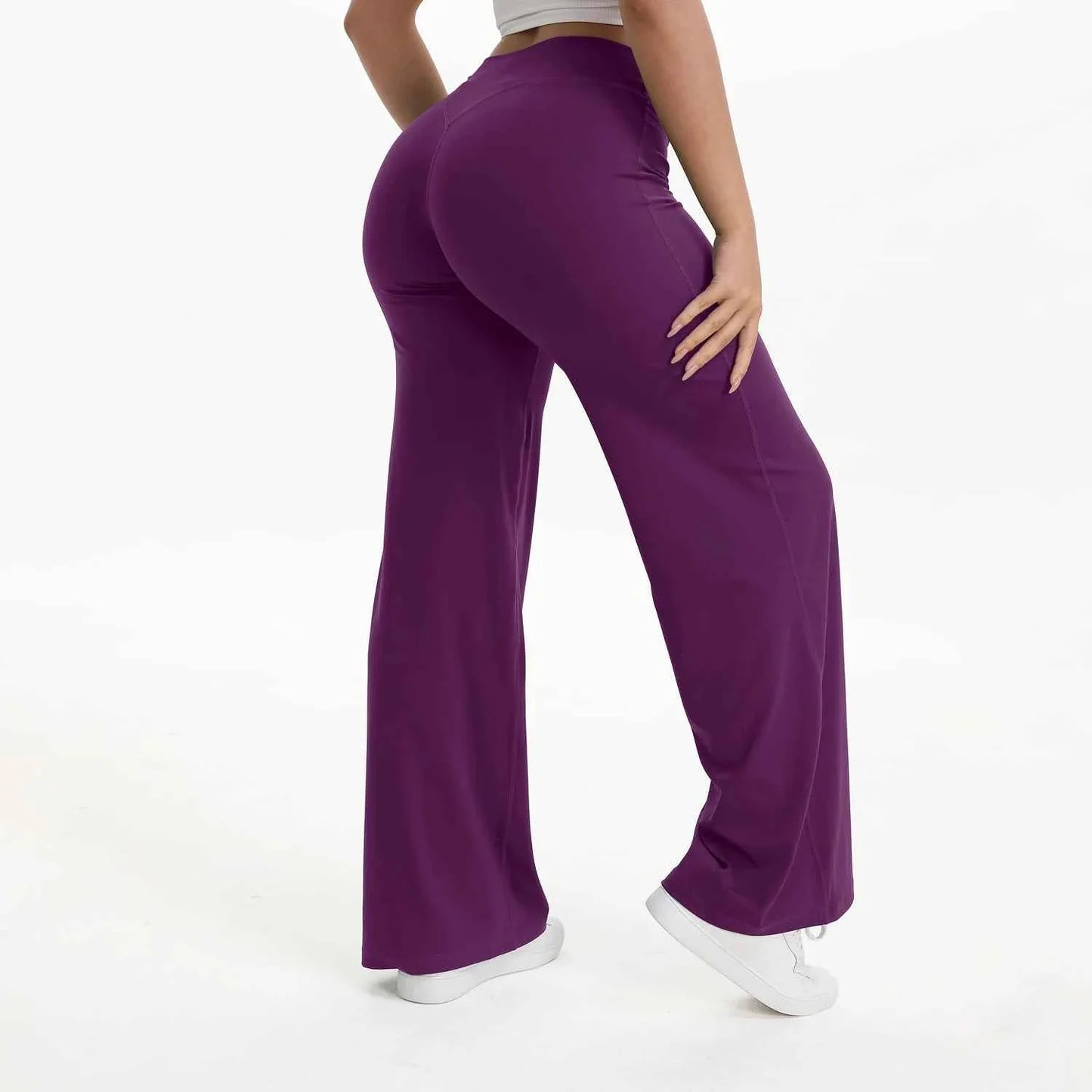 SoftMotion Women's Mid-Waist Yoga Pants