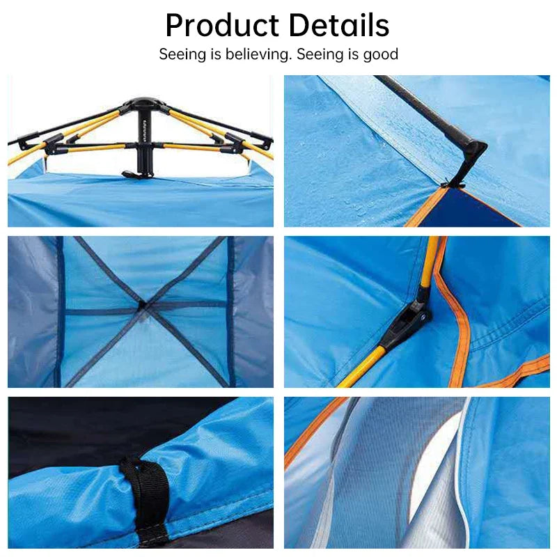 QuickSet Oasis: Auto Tent for 2-4, Rain & Sun Ready!