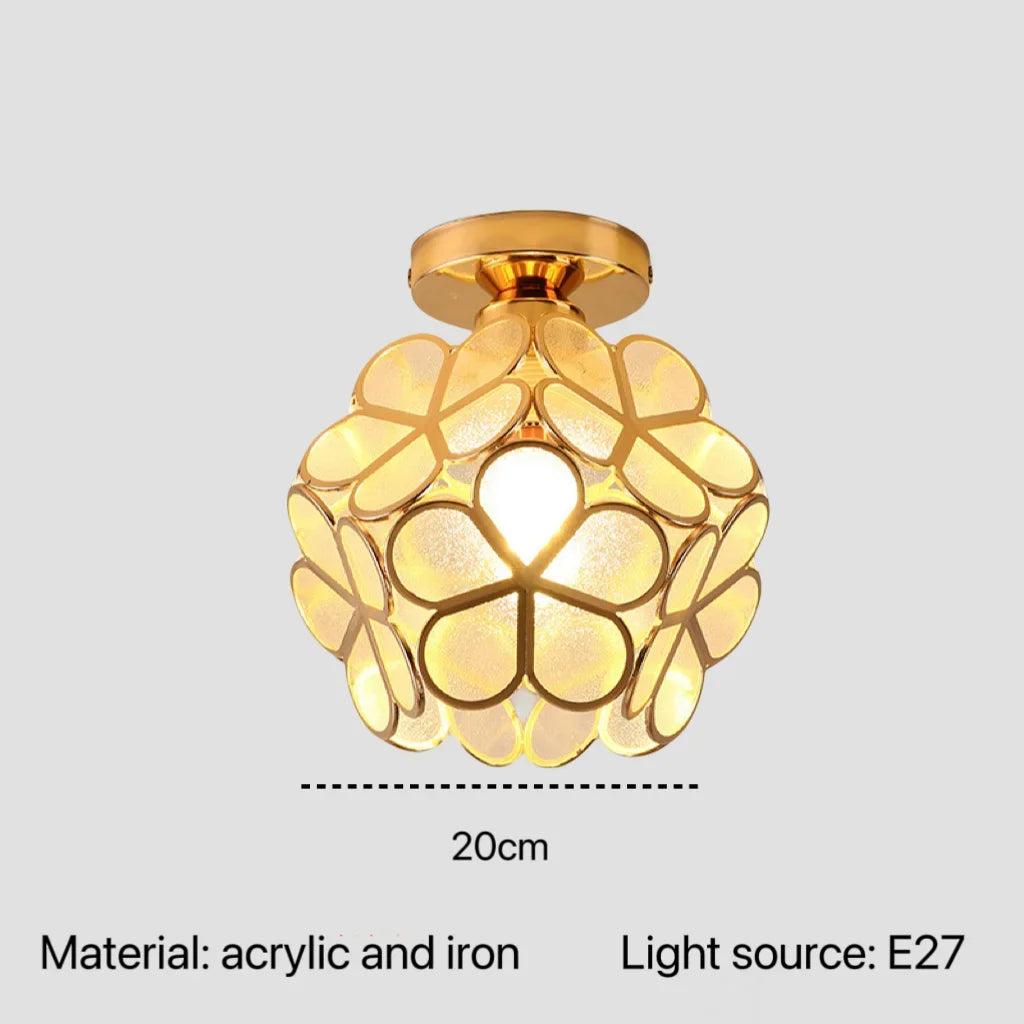 Acrylic Pendant Lamp Bedroom Decor