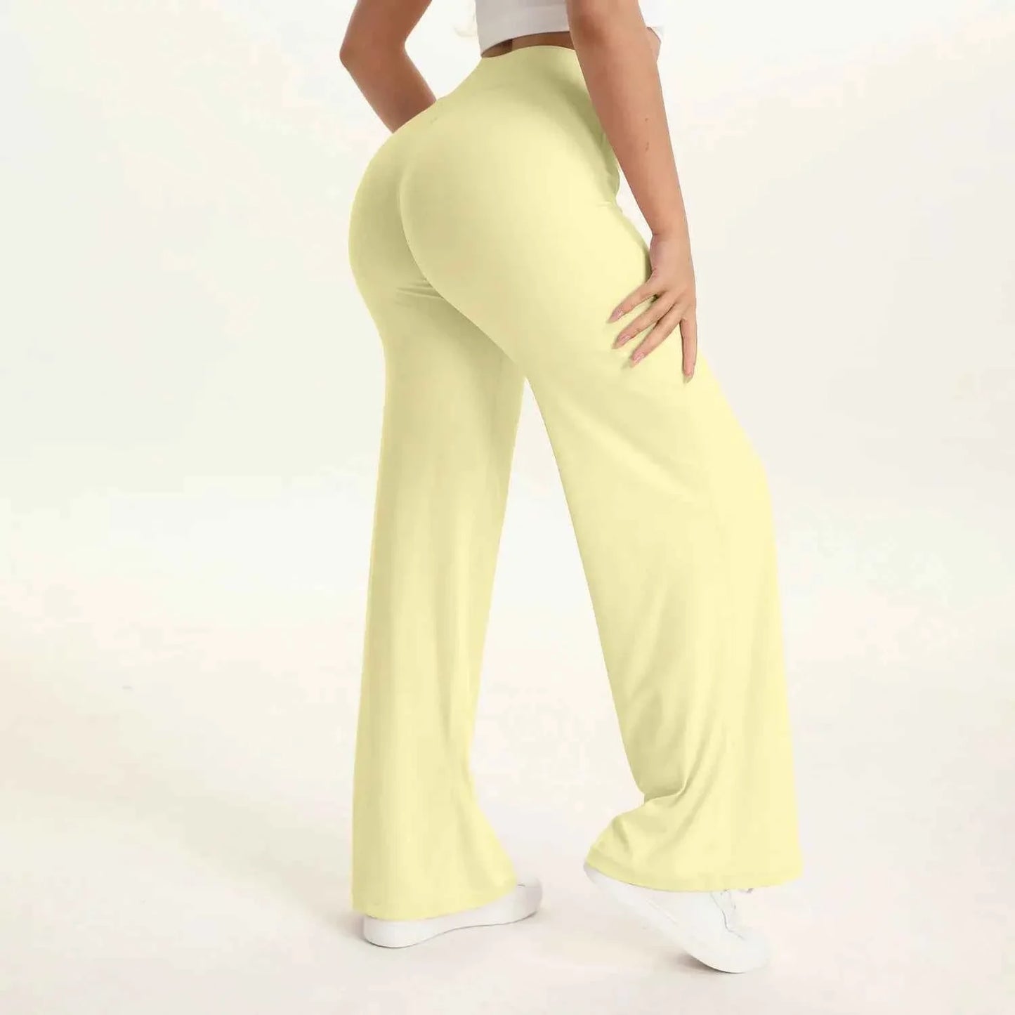 SoftMotion Women's Mid-Waist Yoga Pants