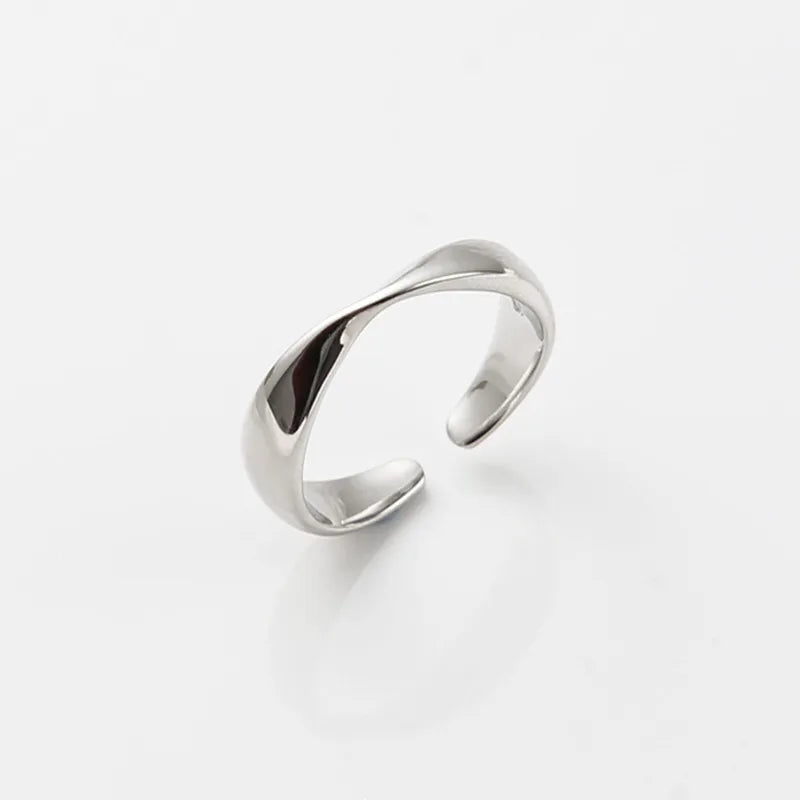 925 Silver Irregular Rings For Women Wedding Luxury Jewelry Accessories  and  Money 925 Jewellery