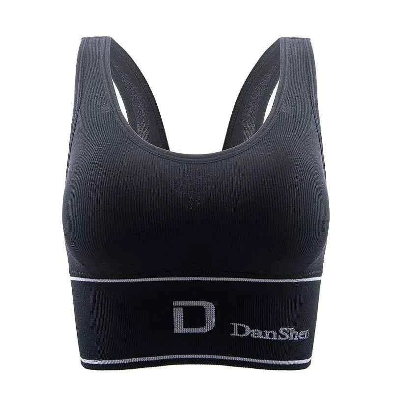 Women's Seamless Wireless Plus Size Sports Bra