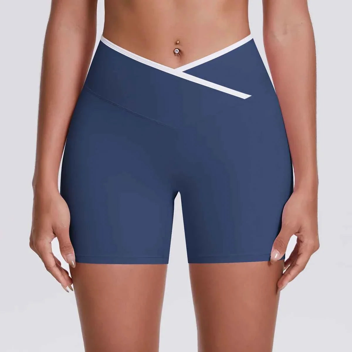 V-Shaped Waist Women's Yoga Fitness Shorts