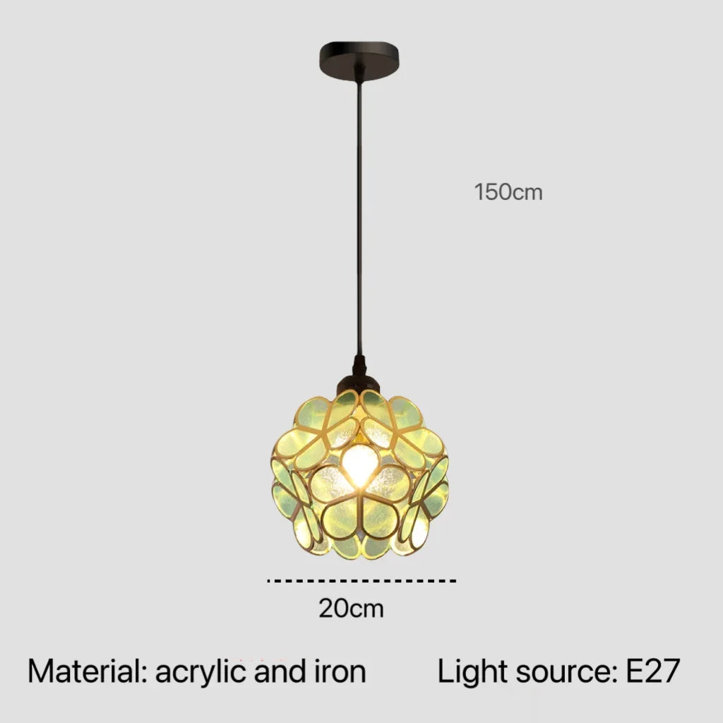 Acrylic Pendant Lamp Bedroom Decor