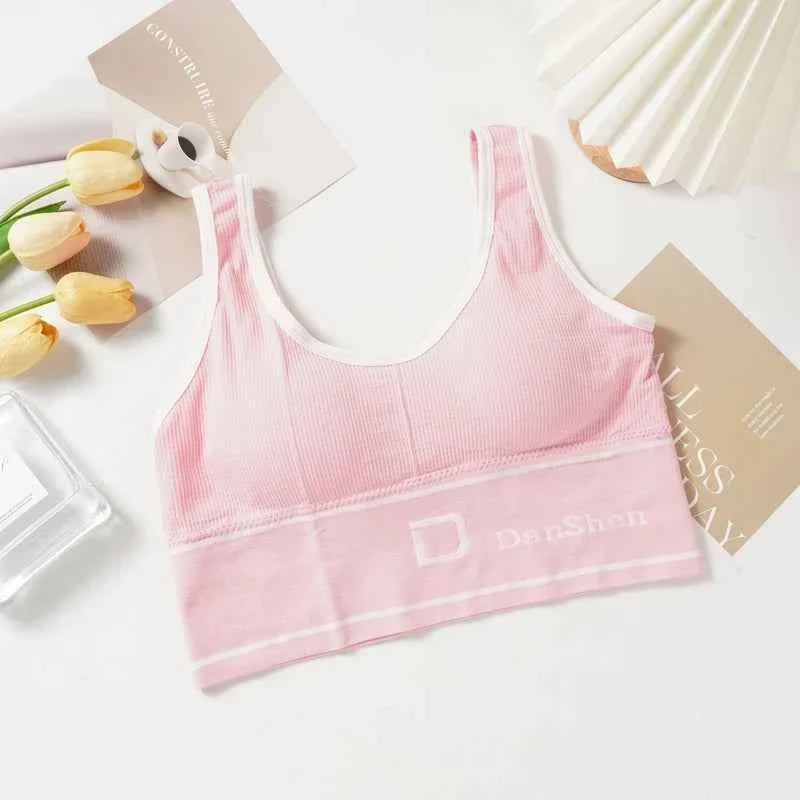 Women's Seamless Wireless Plus Size Sports Bra