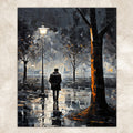 Canvas Print: "Solitary Reflection"