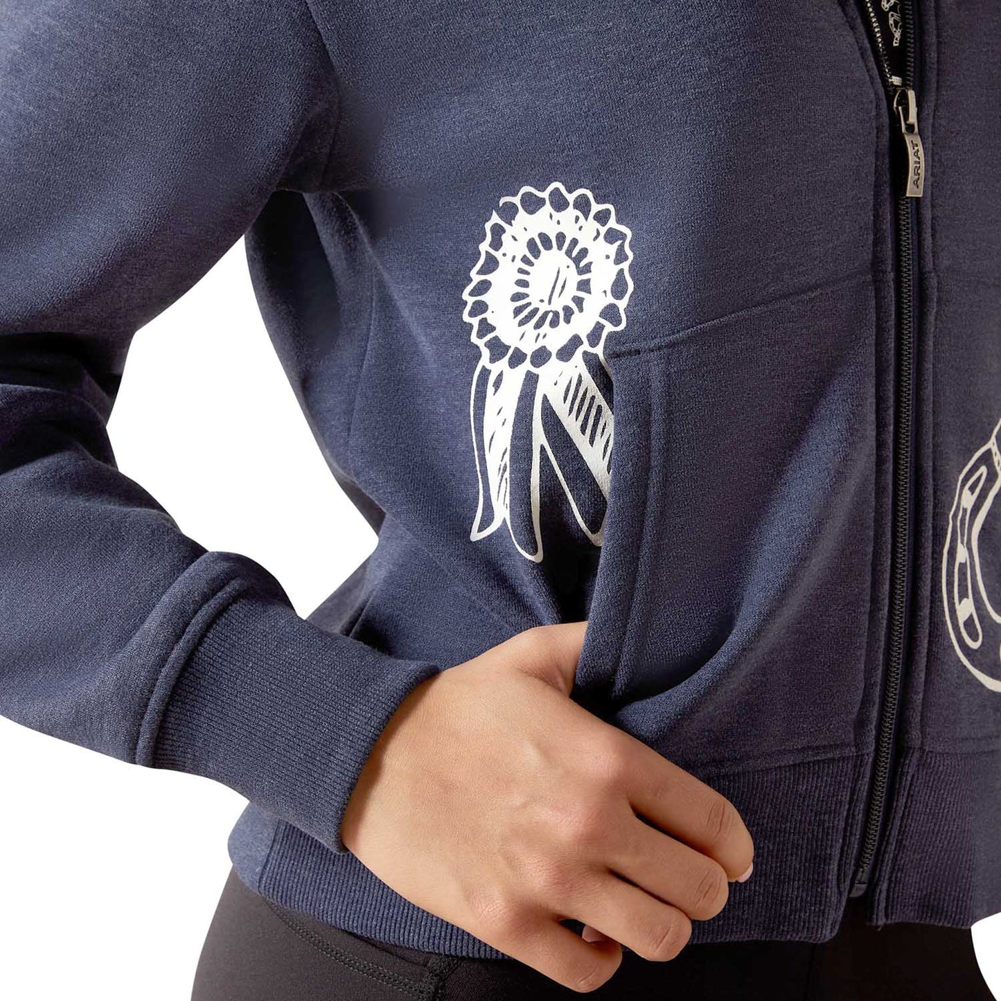 Ariat Youth Spiffy Full Zip Equestrian Hoodie