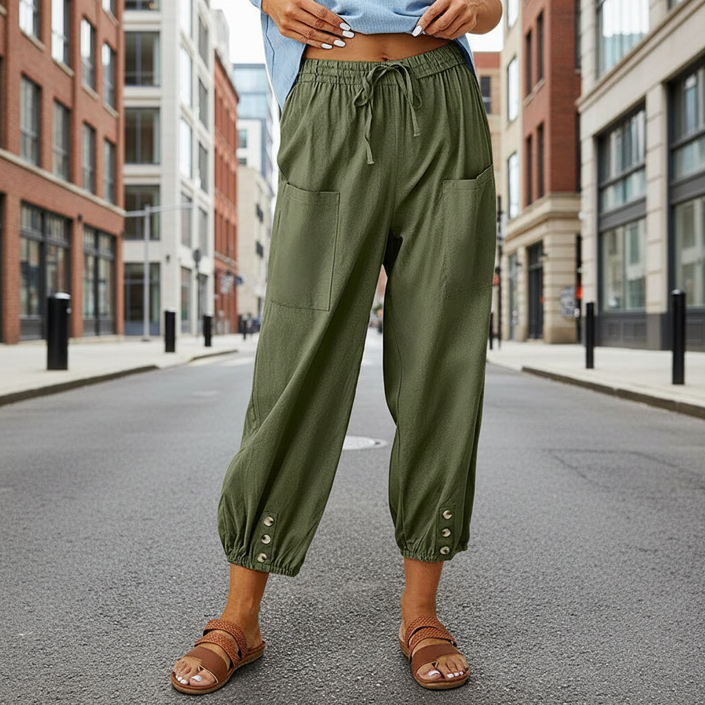 Casual Loose 3-Piece Pants Set | Women’s Loungewear Outfit