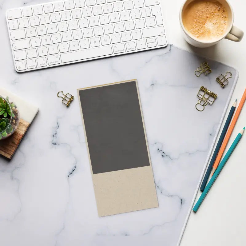 Flower Border Notepad - Conquer Life's Chaos in Style - DipaliZ