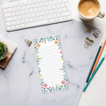 Leaves Border Notepad - Floral Creative Magic Design - DipaliZ