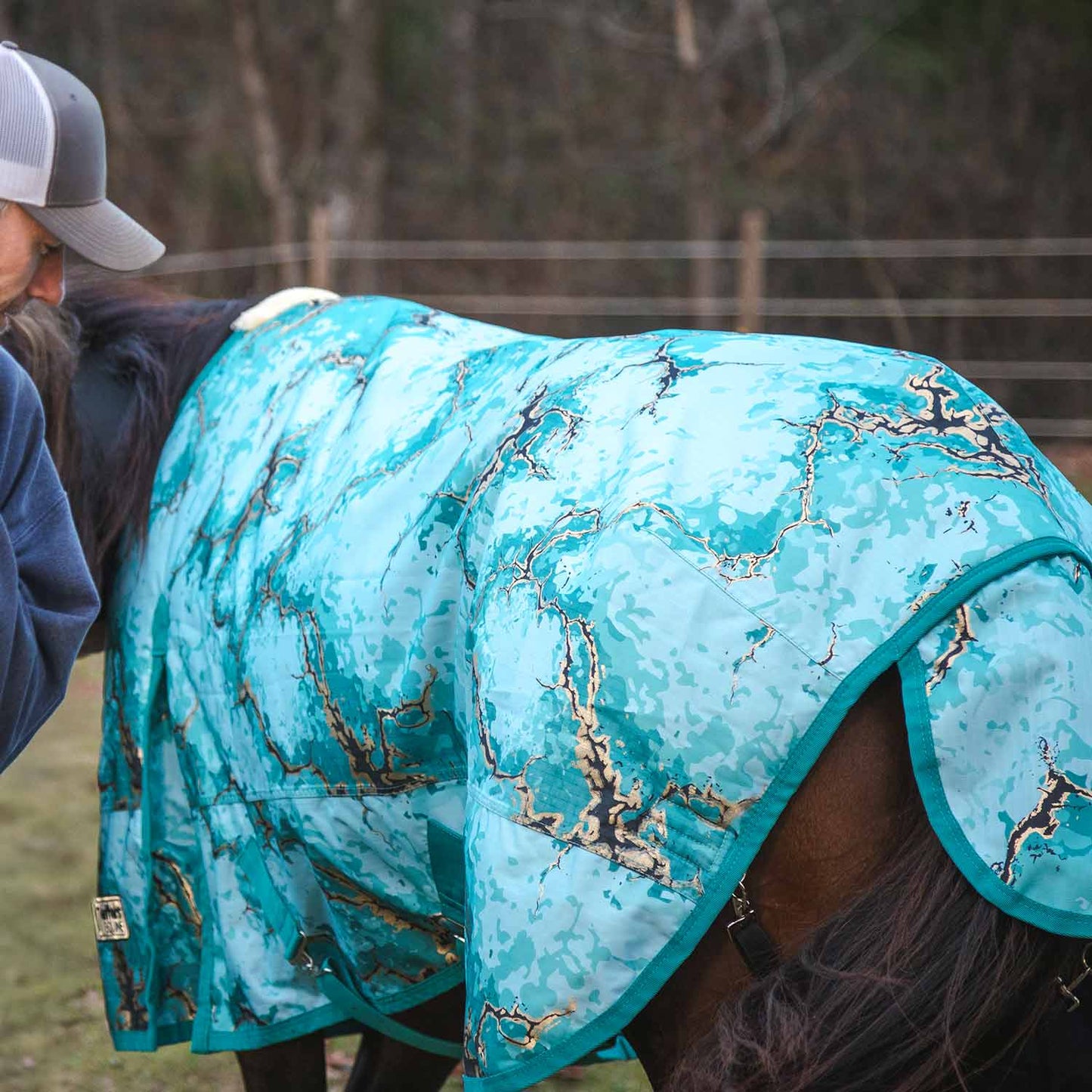 Jeffers Expression 1200 Denier Standard Neck Horse Turnout Sheet, 0 Gram