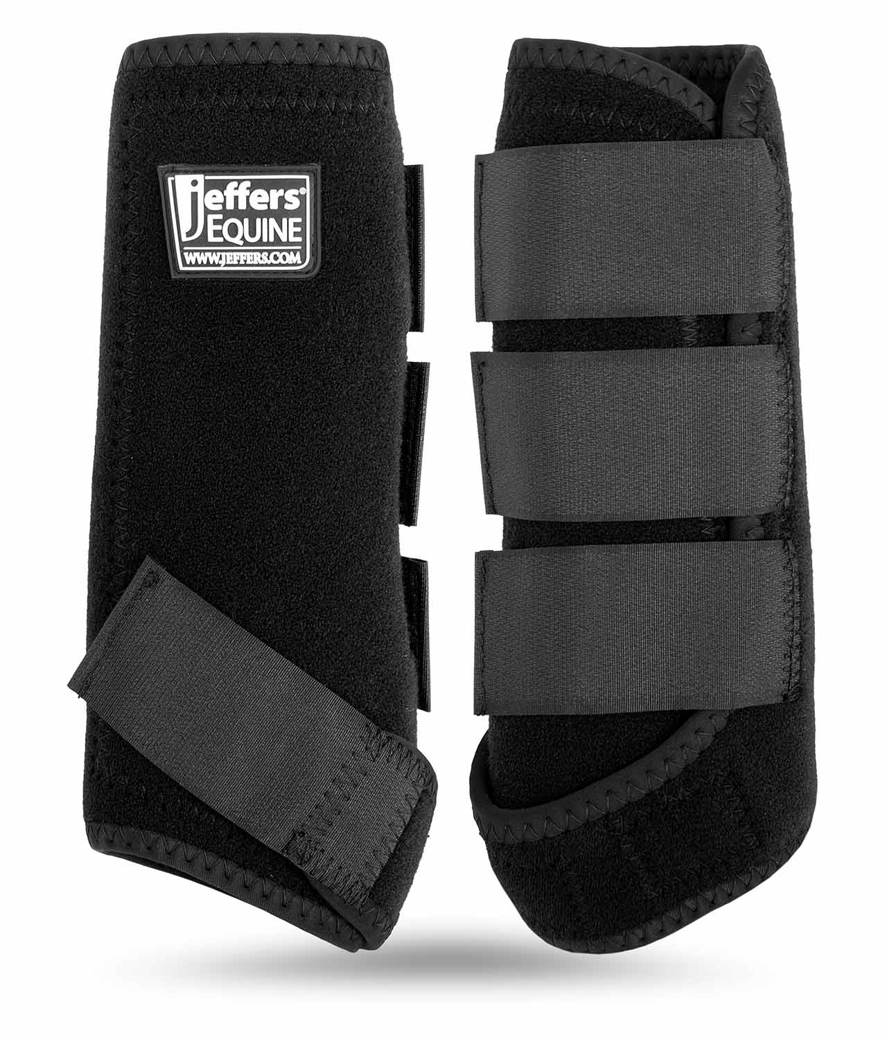 Jeffers Protective Horse Boots, Solid Colors, 2-Pack