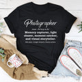 Photographer Memory Capturer Tee